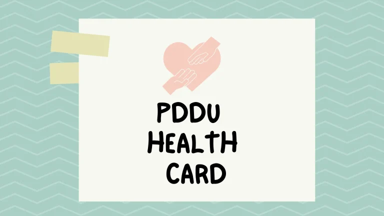 PDDU Health Card