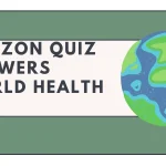 amazon quiz answers world health day