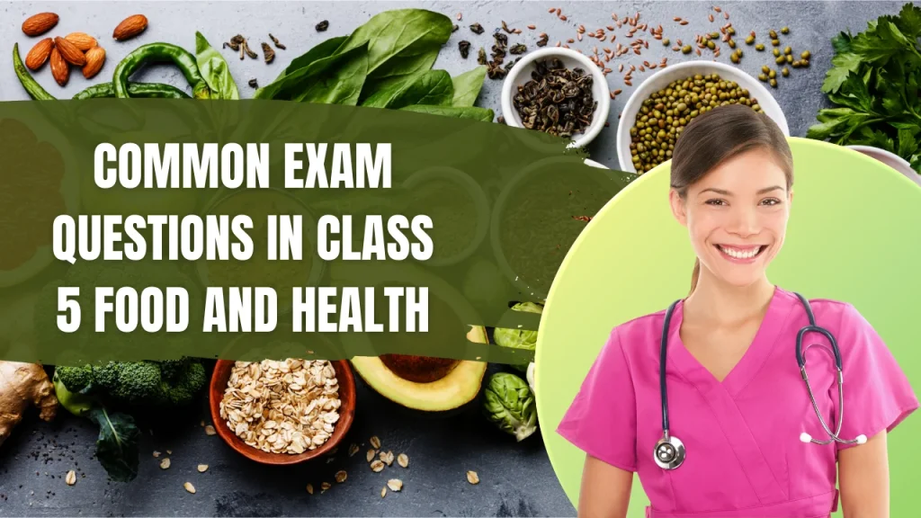 Food and Health Class 5 Questions and Answers and Common Exam Questions in Class 5 Food and Health