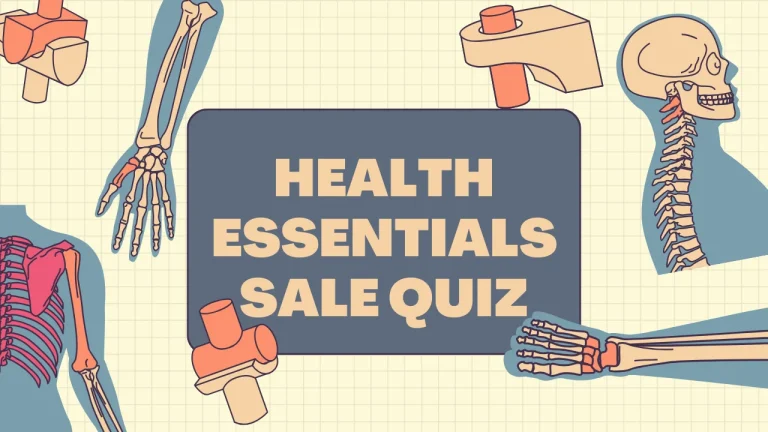 Health Essentials Sale Quiz