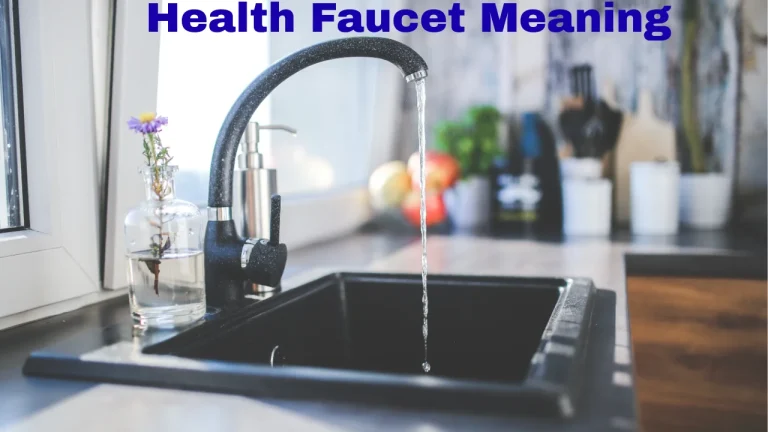 Health Faucet Meaning